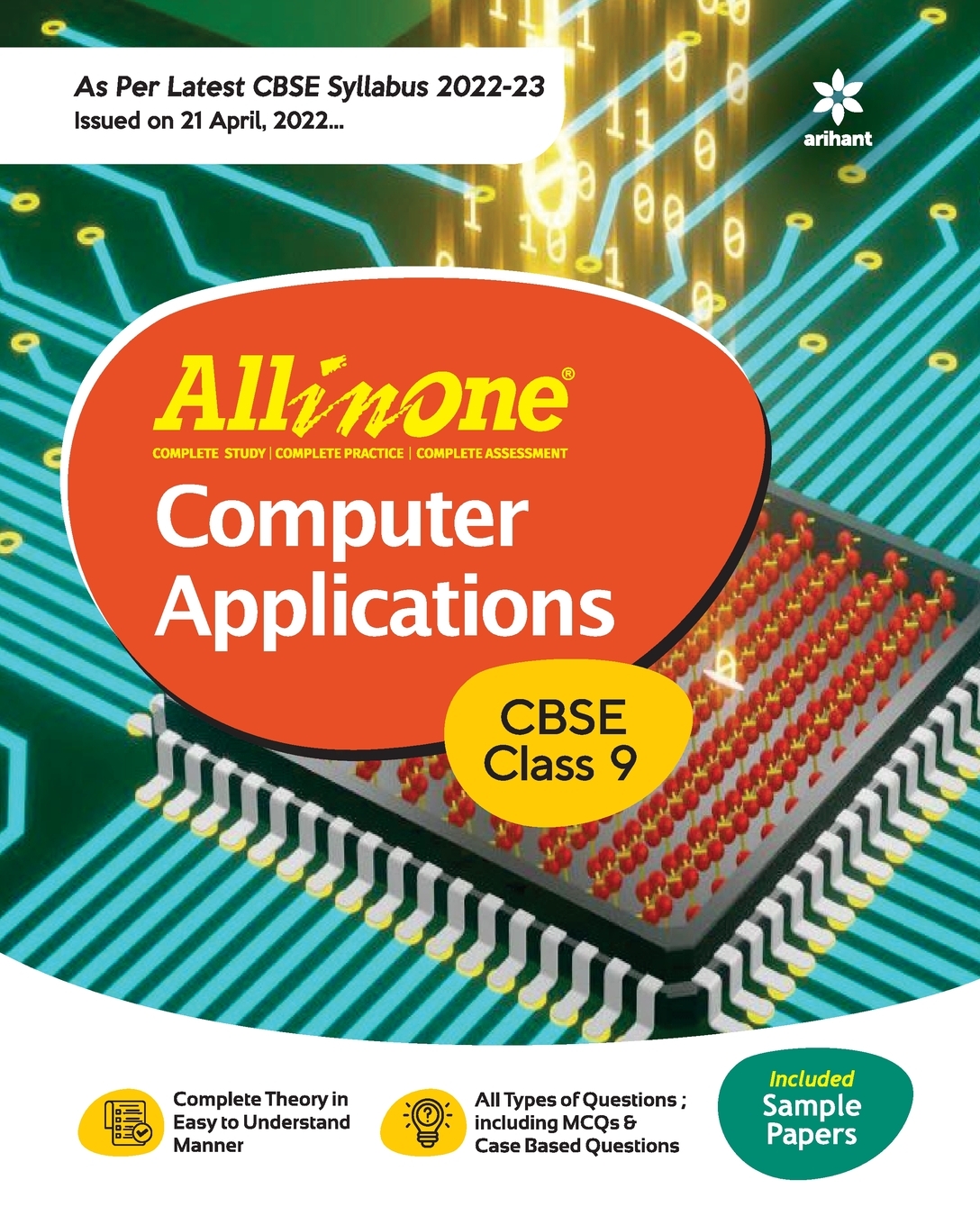 预售按需印刷 CBSE All In One Computer Applications Class 9 2022-23 Edition(As per latest CBSE Syllabus issued on