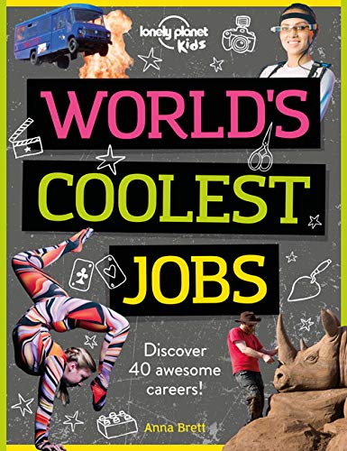 英文原版 worlds coolest jobs 孤独星球 lonely planet 6-8岁儿童