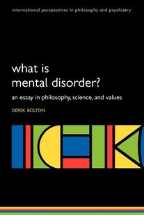 Disorder? Mental What essay philosophy 按需印刷 预售 and science values