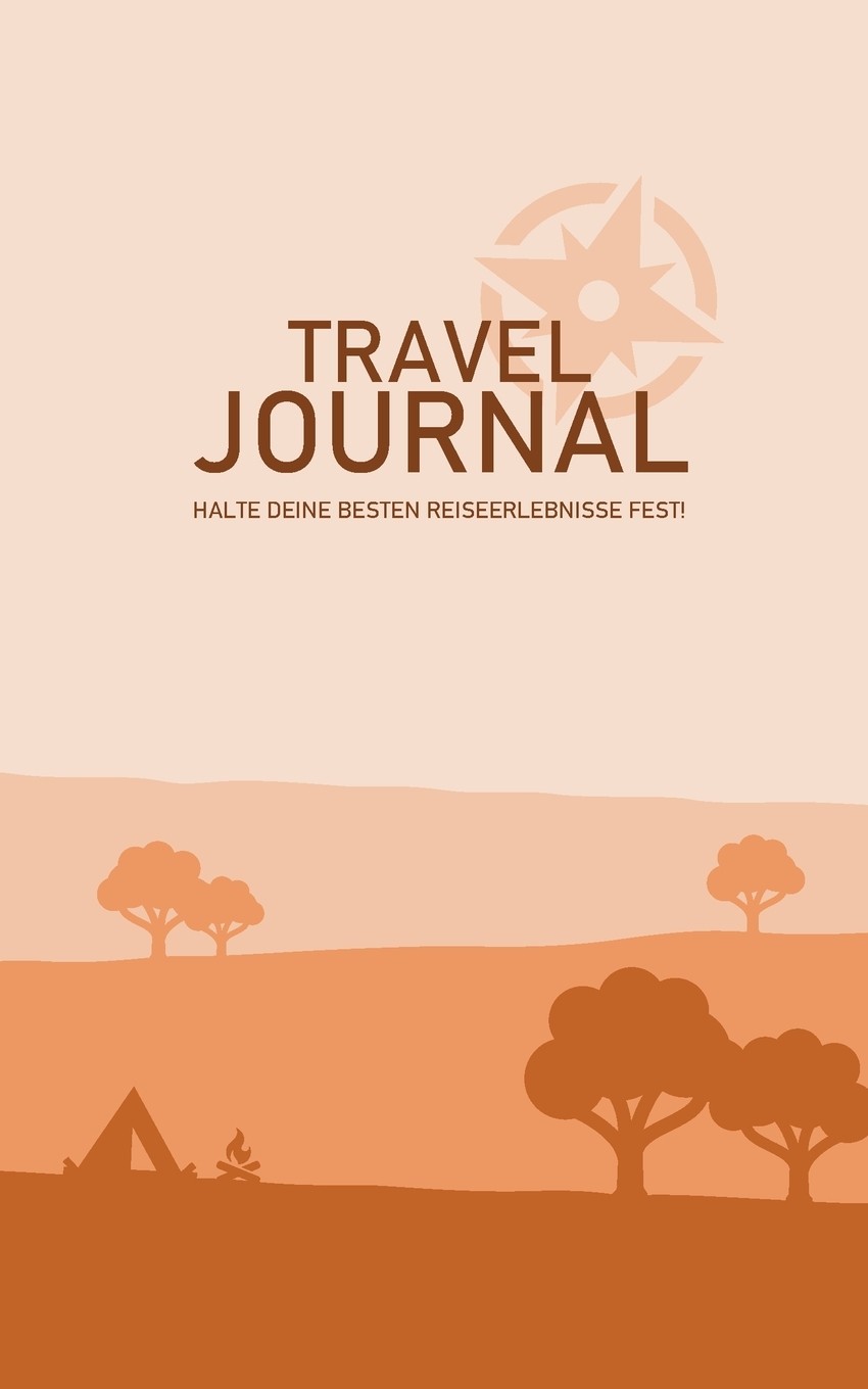 预售 按需印刷travel journal mit karten德语ger