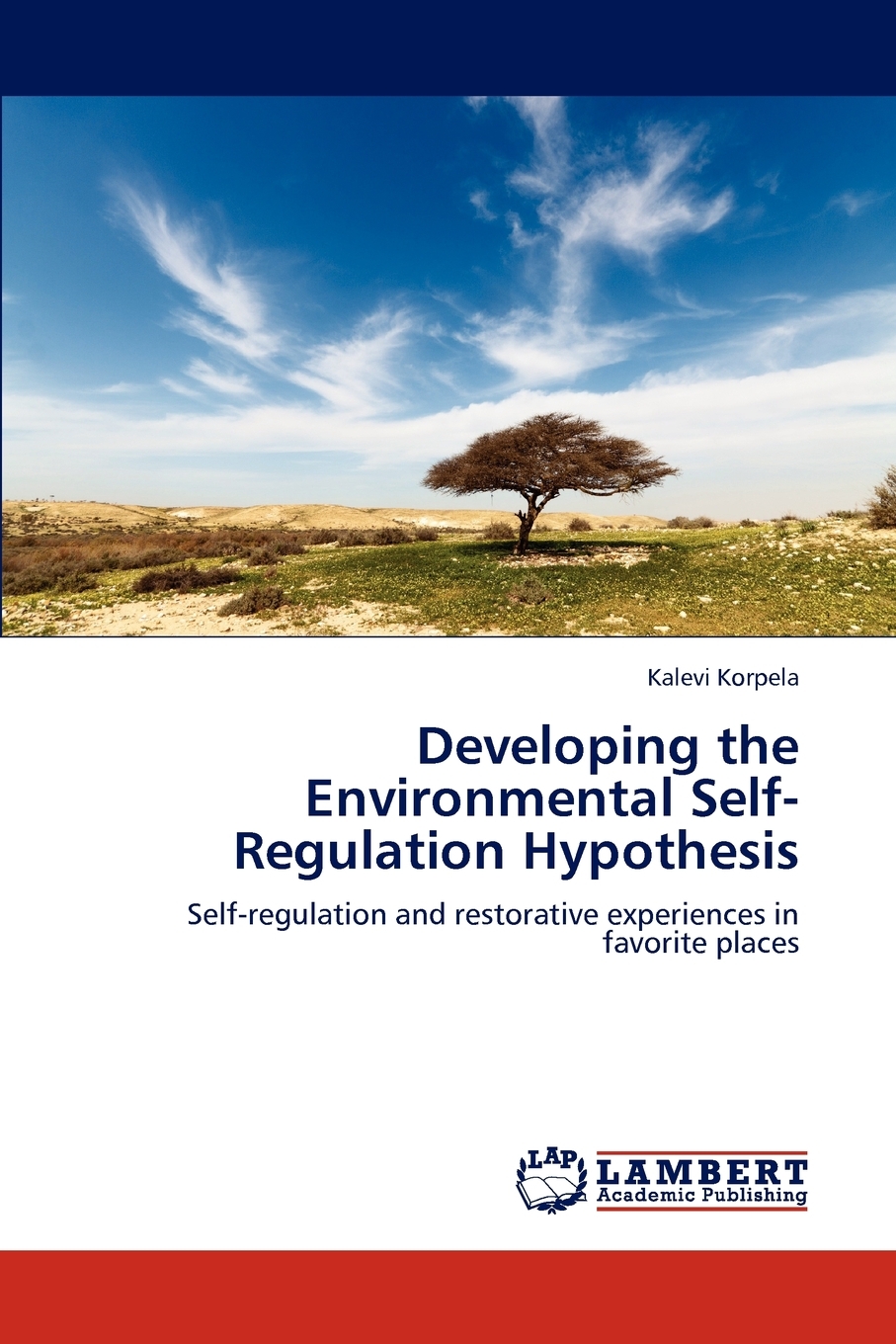 预售 按需印刷 Developing the Environmental Self-Regulation Hypothesis 书籍/杂志/报纸 人文社科类原版书 原图主图