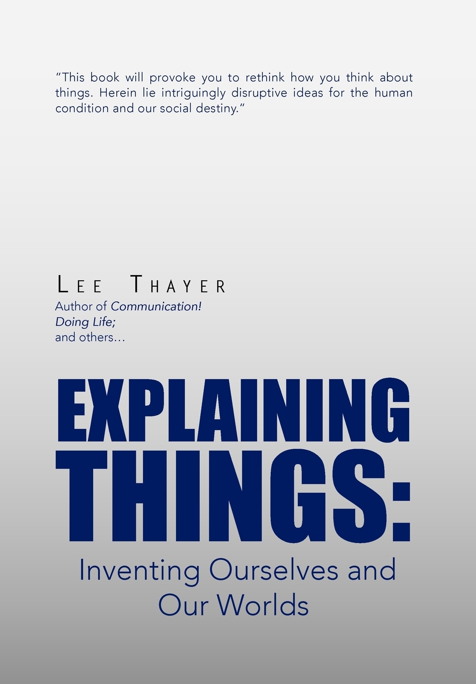 【预售按需印刷】Explaining Things