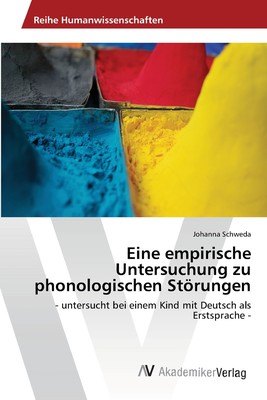 预售 按需印刷Eine empirische Untersuchung zu phonologischen St?rungen德语ger