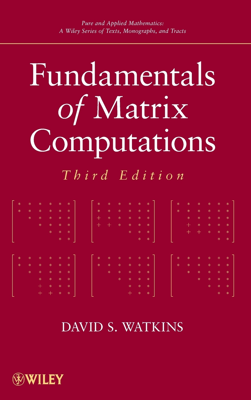 预售按需印刷Fundamentals Of Matrix Computations Third Edition