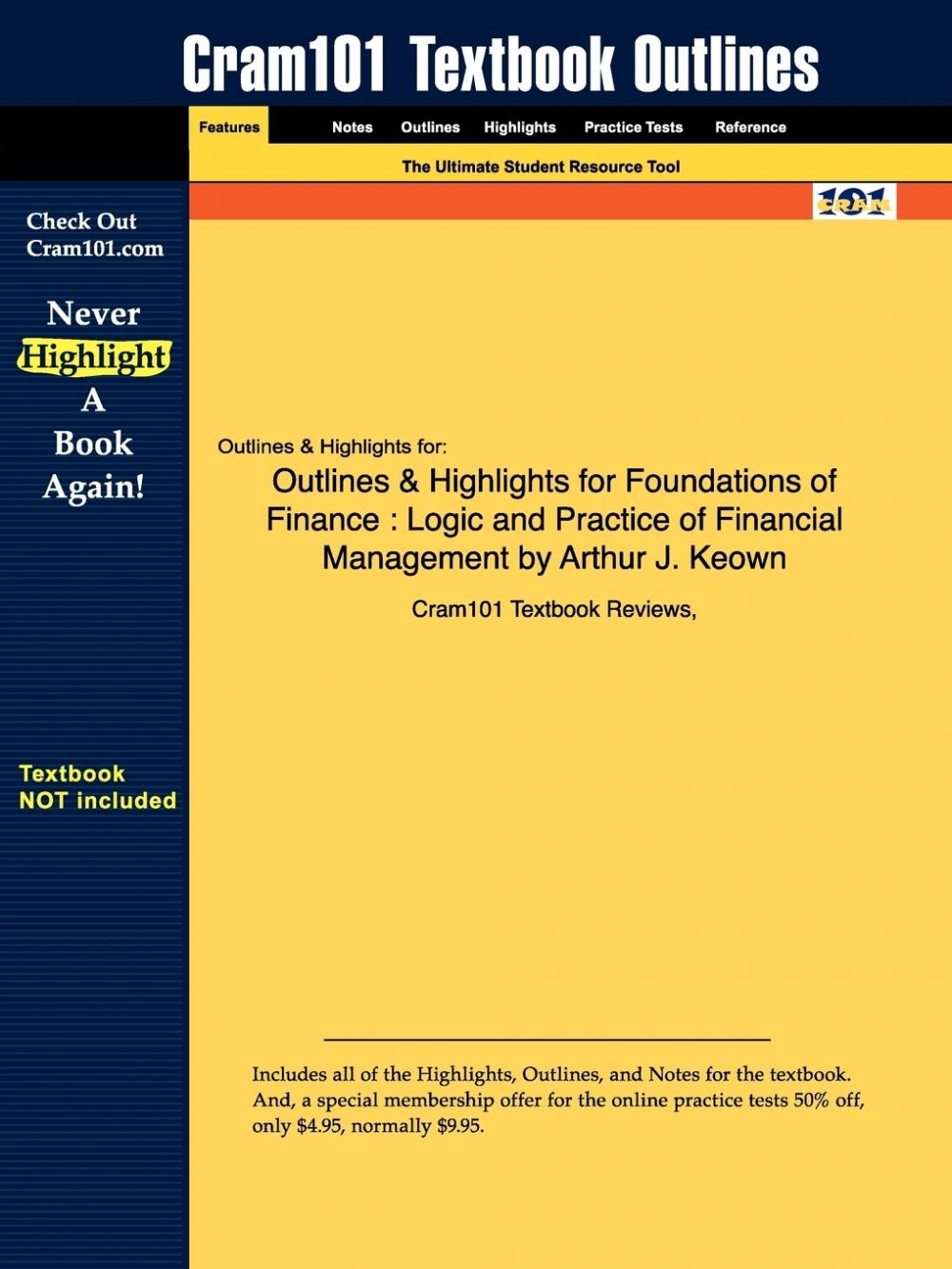 【预售 按需印刷】Outlines & Highlights for Foundations of Finance 书籍/杂志/报纸 原版其它 原图主图