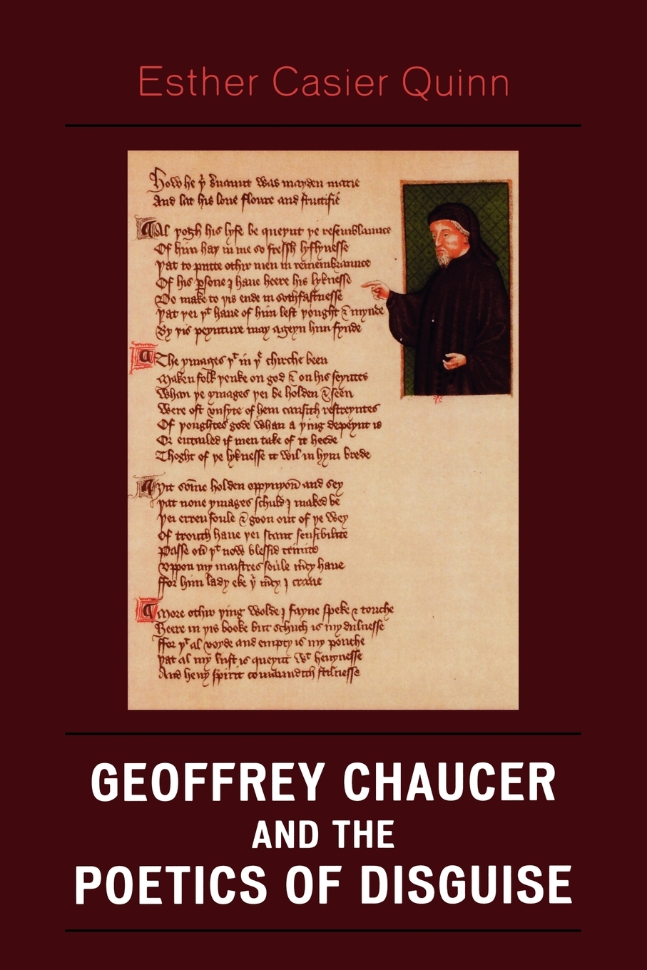 【预售按需印刷】Geoffrey Chaucer and the Poetics of Disguise