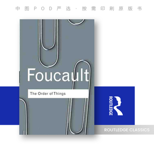 预售   事物的秩序 The Order of Things 「 Routledge Classics 」