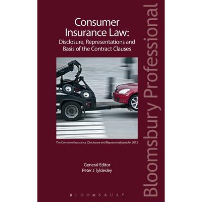 预售 Consumer Insurance Law英文原版 Bloomsbury