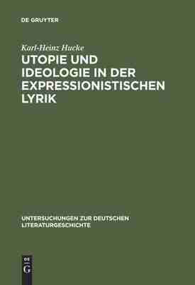 预售 按需印刷 Utopie und Ideologie in der expressionistischen Lyrik