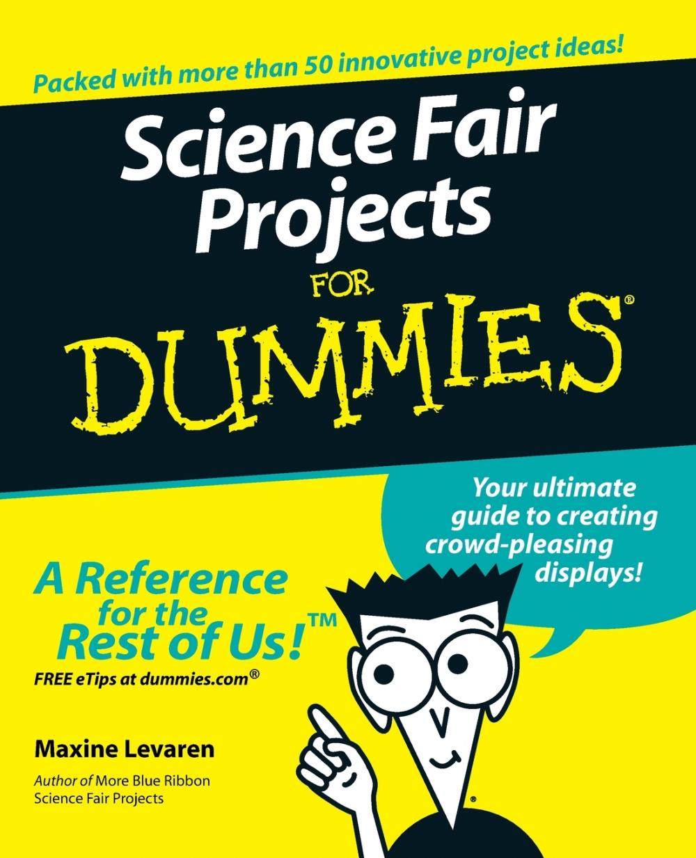 【预售 按需印刷】science fair projects for dummies