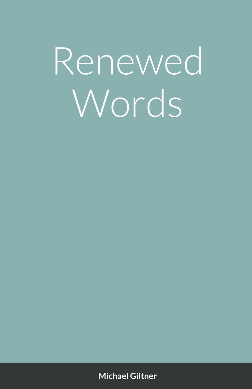 预售 按需印刷 renewed words