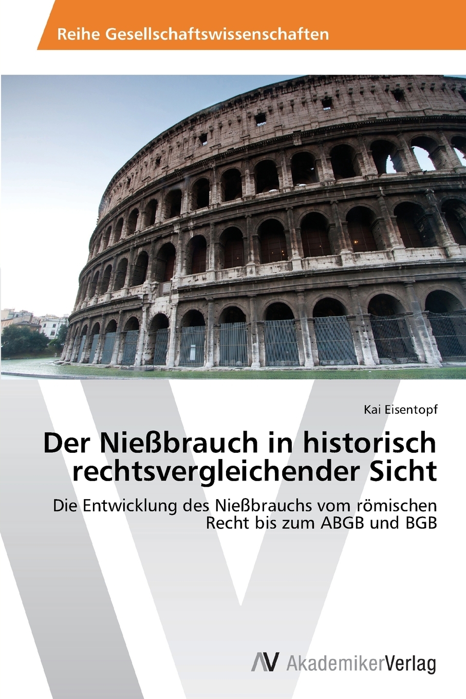 预售按需印刷 Der Nie?brauch in historisch rechtsvergleichender Sicht德语ger