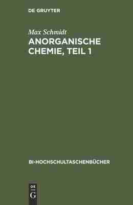 预售 按需印刷 Anorganische Chemie  Teil 1