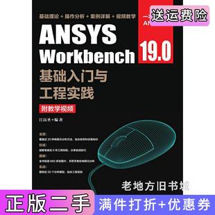 二手正版ANSYSWorkbench19.0基础入门与工程实践江民圣人民邮电出版社9787115496782