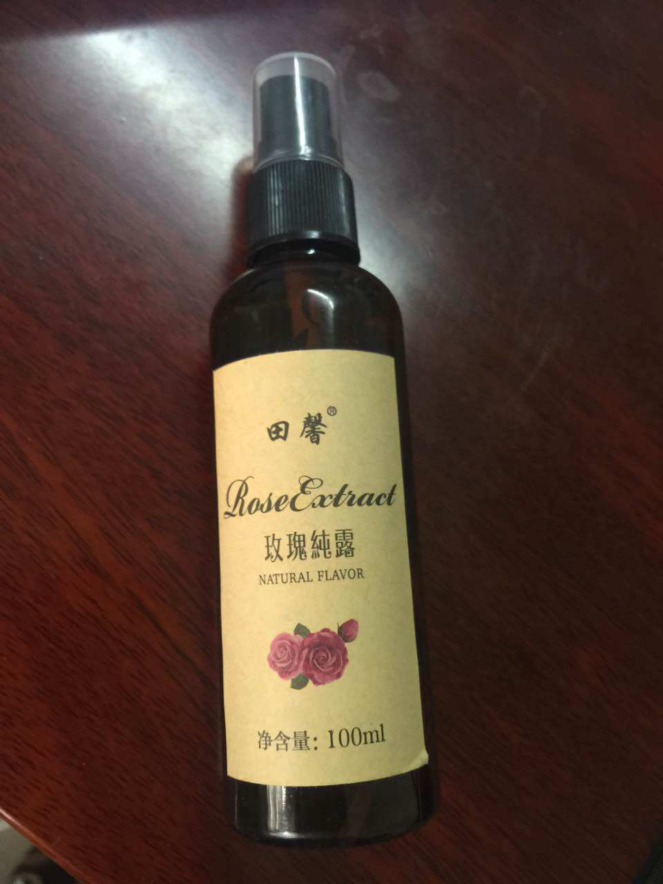 田馨玫瑰纯露100ml饱和纯露