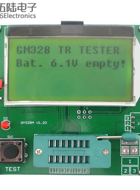 GM328A晶体管测试仪 贴片图形版 成品TJ-56-412