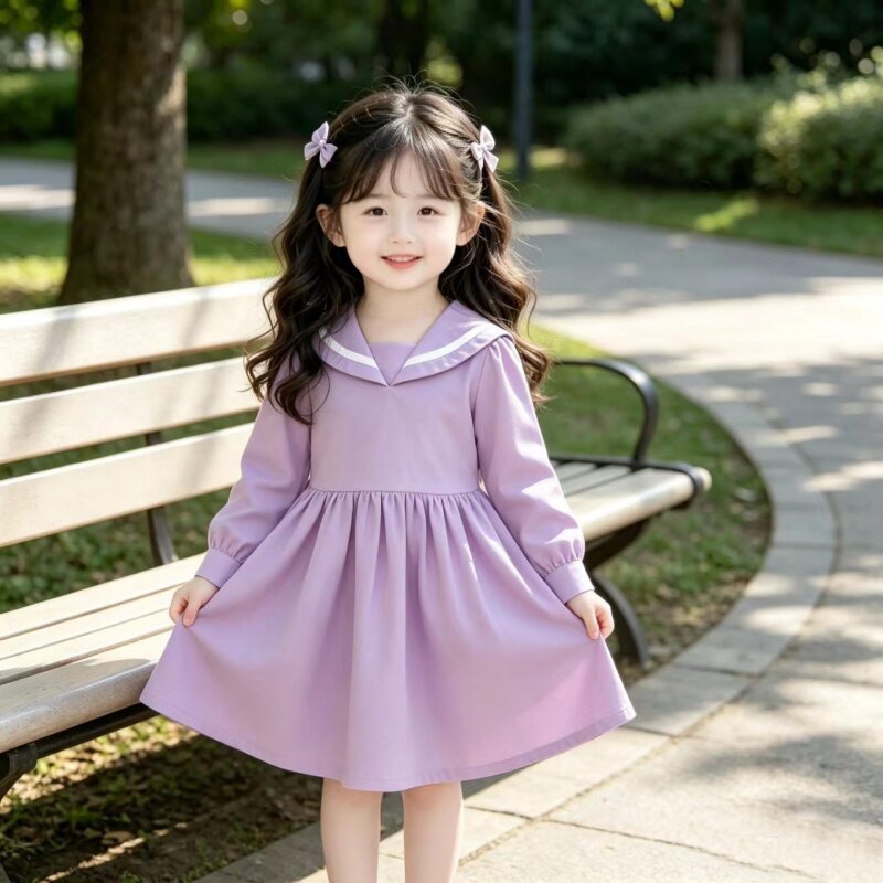 女童秋装连衣裙2026新款儿童连衣裙