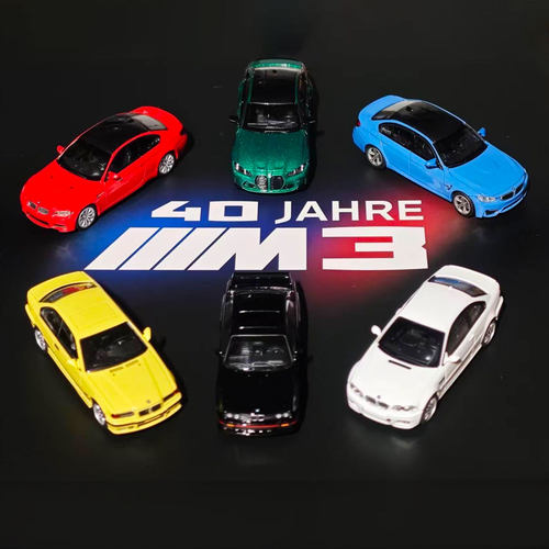 AlmostReal1/64合金宝马M3套装