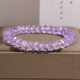 超闪爆花紫水晶手链女轻奢小众高级感精致显白手串送学生闺蜜礼物