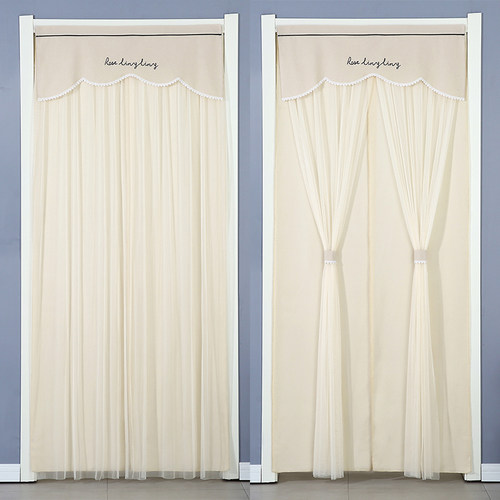 沐锦莲2022年新款蕾丝防蚊门帘