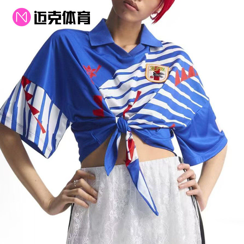 Adidas阿迪达斯 女款足球文化球衣KE2291图片
