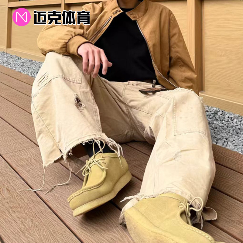 Clarks其乐 Wallabee复古潮流舒适休闲袋鼠鞋261555157 261806627