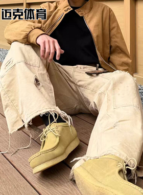 Clarks其乐 Wallabee复古潮流舒适休闲袋鼠鞋261555157 261806627