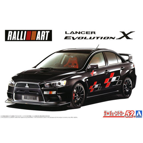 青岛社 1/24  Rallyart CZ4A 三菱EVO X 20470  现货
