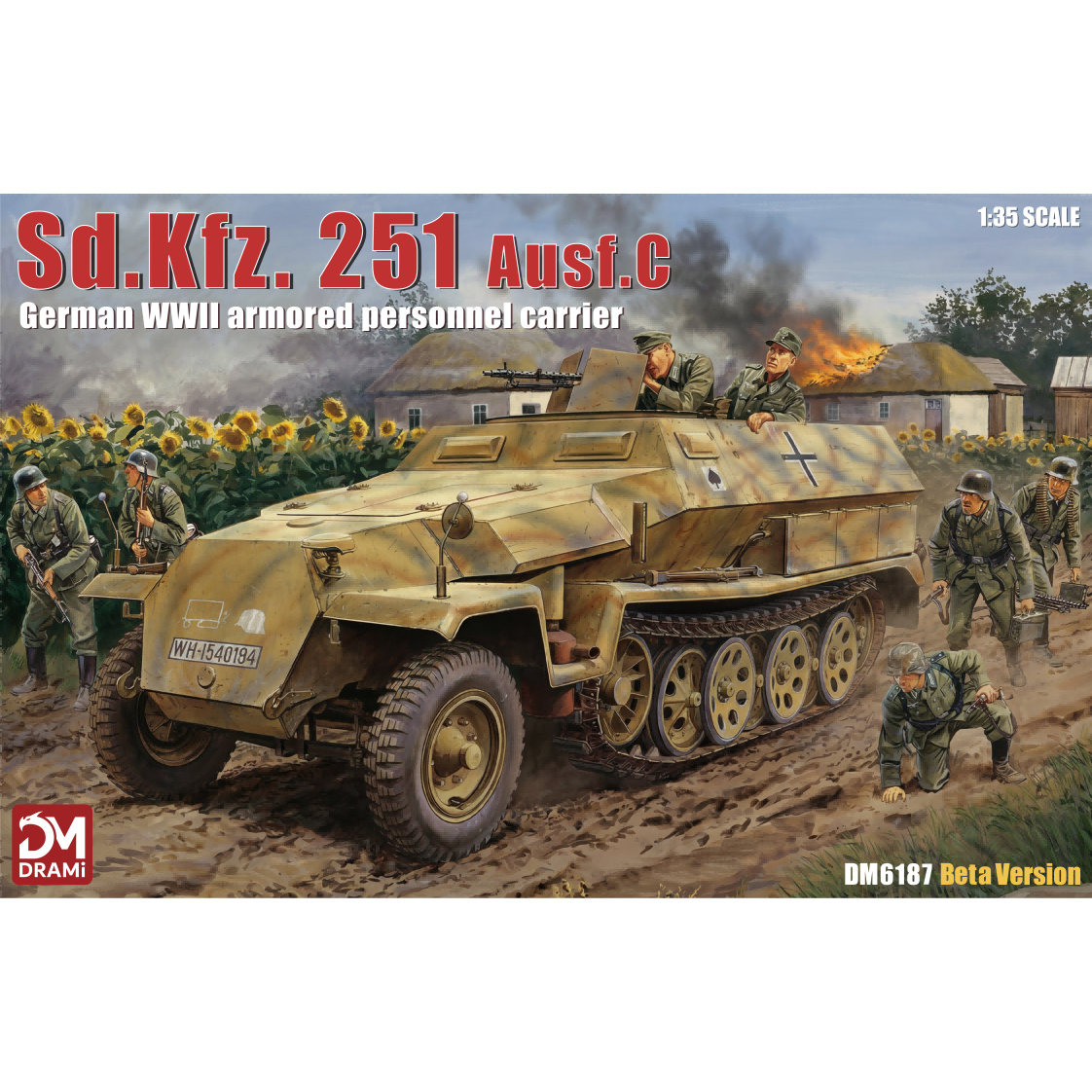 Sd.Kfz.251AuSf.C半履带运输车