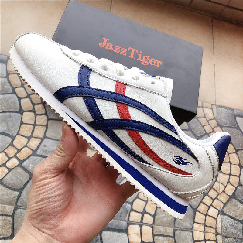 品牌撤柜尾货jazztiger爵仕虎2024秋新款男女情侣休闲板鞋阿甘鞋