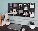 Пещерная панель на стенах Стена хранения хранения, игровой рабочий стол с творческим декоративным ручным каркасом DIY пластик