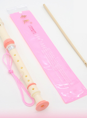 奇美竖笛6孔竖笛8孔德式高音竖笛儿童初学笛子学生课堂专用竖笛