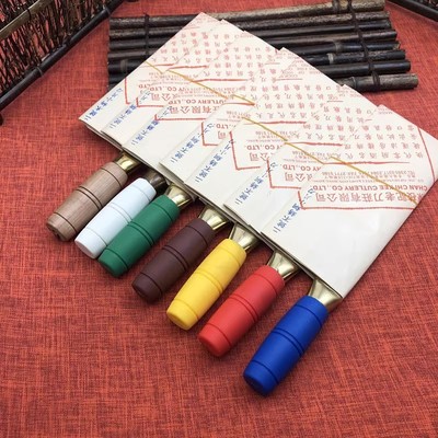 正宗香港陈枝记2号胶柄不锈钢小片刀酒楼酒店切片切丝菜刀厨刀