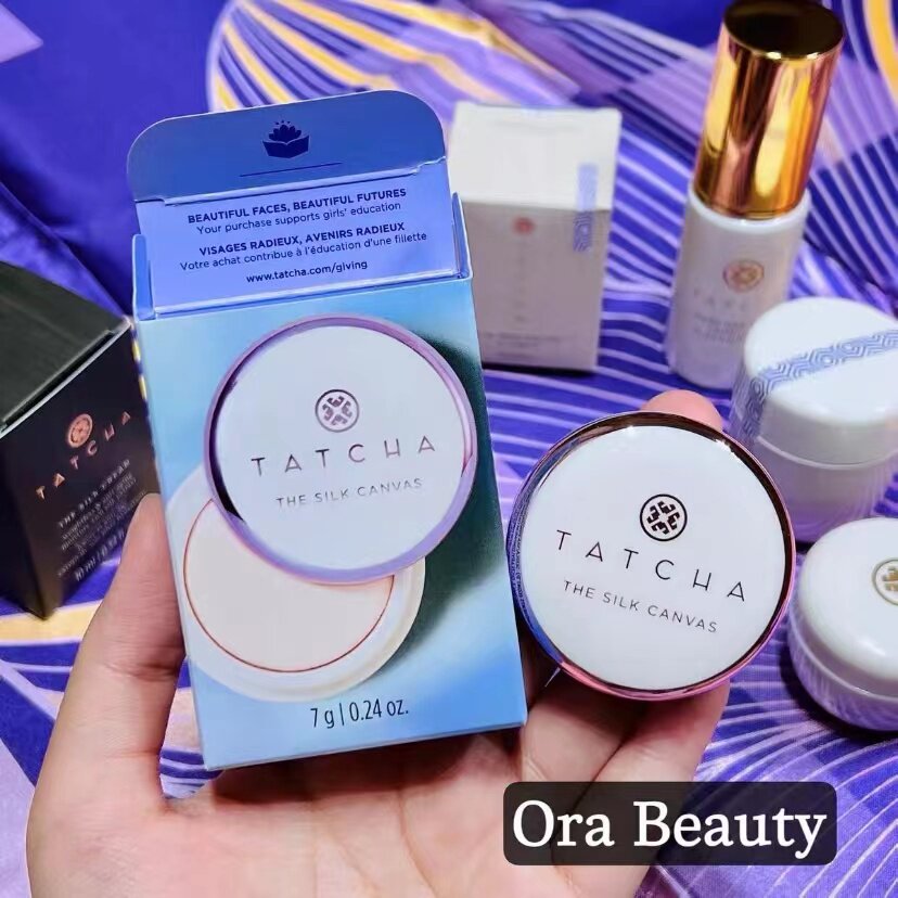 现货秒发TATCHA隐形毛孔7g隔离妆前乳霜丝滑打底膏tacha妆前小样_虎窝淘