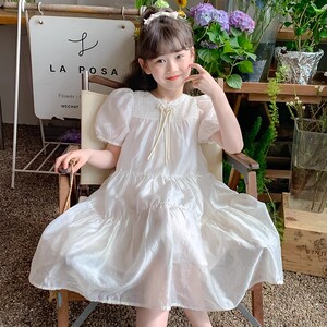 女童连衣裙夏装2025新款夏季洋气女孩童装裙子儿童国风中式公主裙