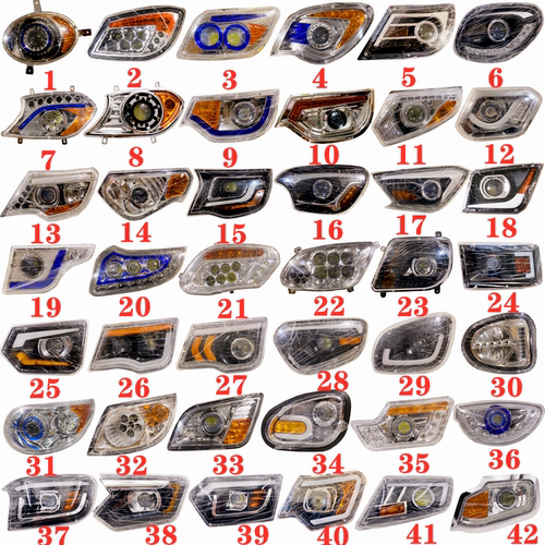 电动车前大灯全封闭转像