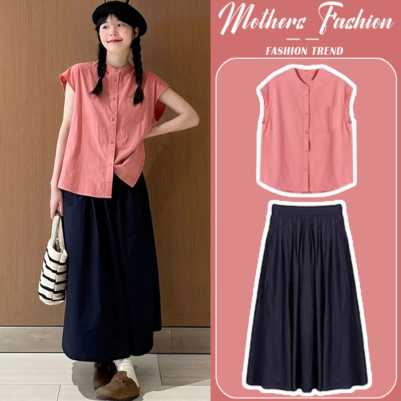 孕妇连衣裙套装夏2025新穿到一生