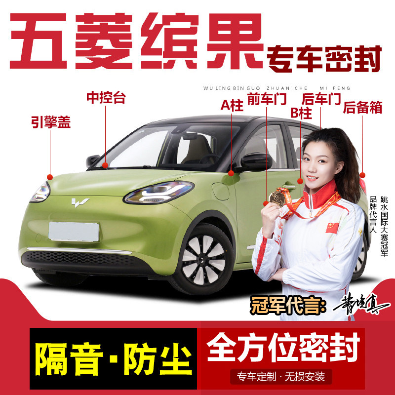 五菱缤果/缤果PLUS/缤果S 专用全车汽车门隔音密封条降噪防尘改装图片