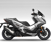 适用于本田ADV350车贴纸拉花个性 车身贴花版 画创意踏板防水反光贴