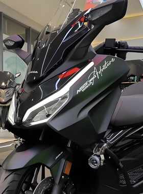 适用于本田佛沙NSS350车贴纸车头拉花创意版画防水贴花反光装饰贴