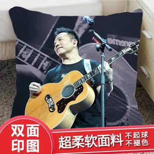 新款许巍抱枕明星应援物纪念品周边经典海报写真同款摆件靠垫枕头