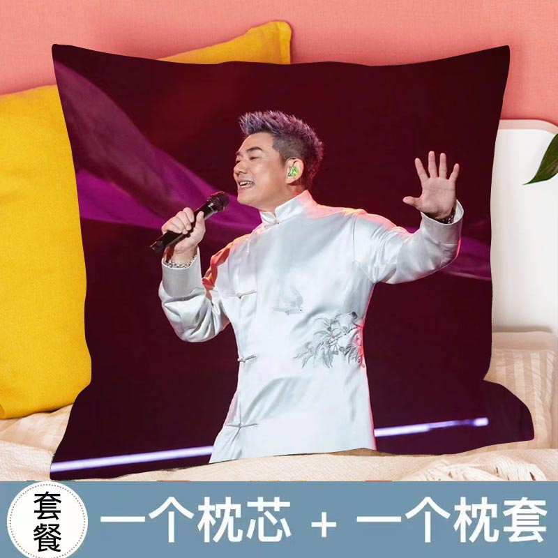 任贤齐周边应援物写真海报演唱会抱枕靠枕挂件实用车载靠垫办公室