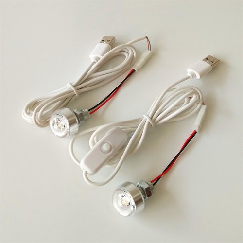 diy创意usb高亮模型电池led灯