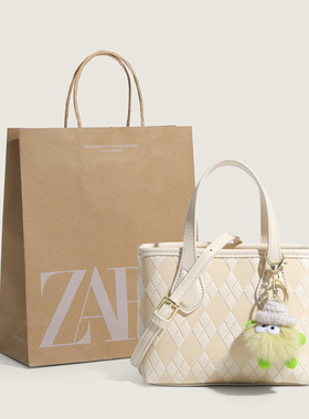 ZAR小包2025新款女包手提包高级感轻奢包包斜挎包百搭通勤上班