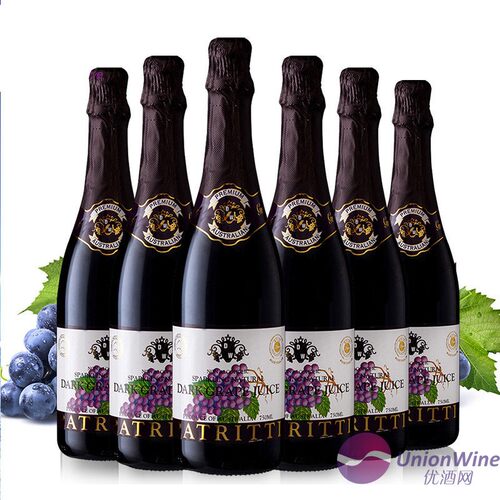澳洲无醇起泡葡萄汁750ml*6支