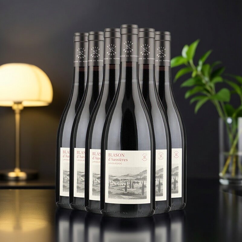 整箱 拉菲(LAFITE)奥希耶徽纹干红葡萄酒750ml*6支 法国红酒