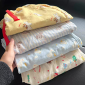 女高腰直筒大码 新款 休闲家居裤 春秋夏季 长裤 韩系可爱卡通印花睡裤