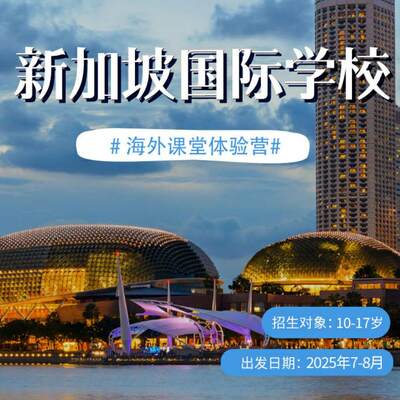 15新加坡游学夏令营新加坡国际学校研学营