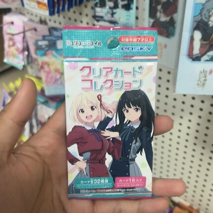 日谷enaky莉可丽丝收藏卡牌卡片盲盒盲袋