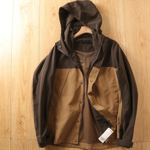 板正笔挺,有型! 外贸出日本单秋季男士连帽户外运动休闲夹克外套